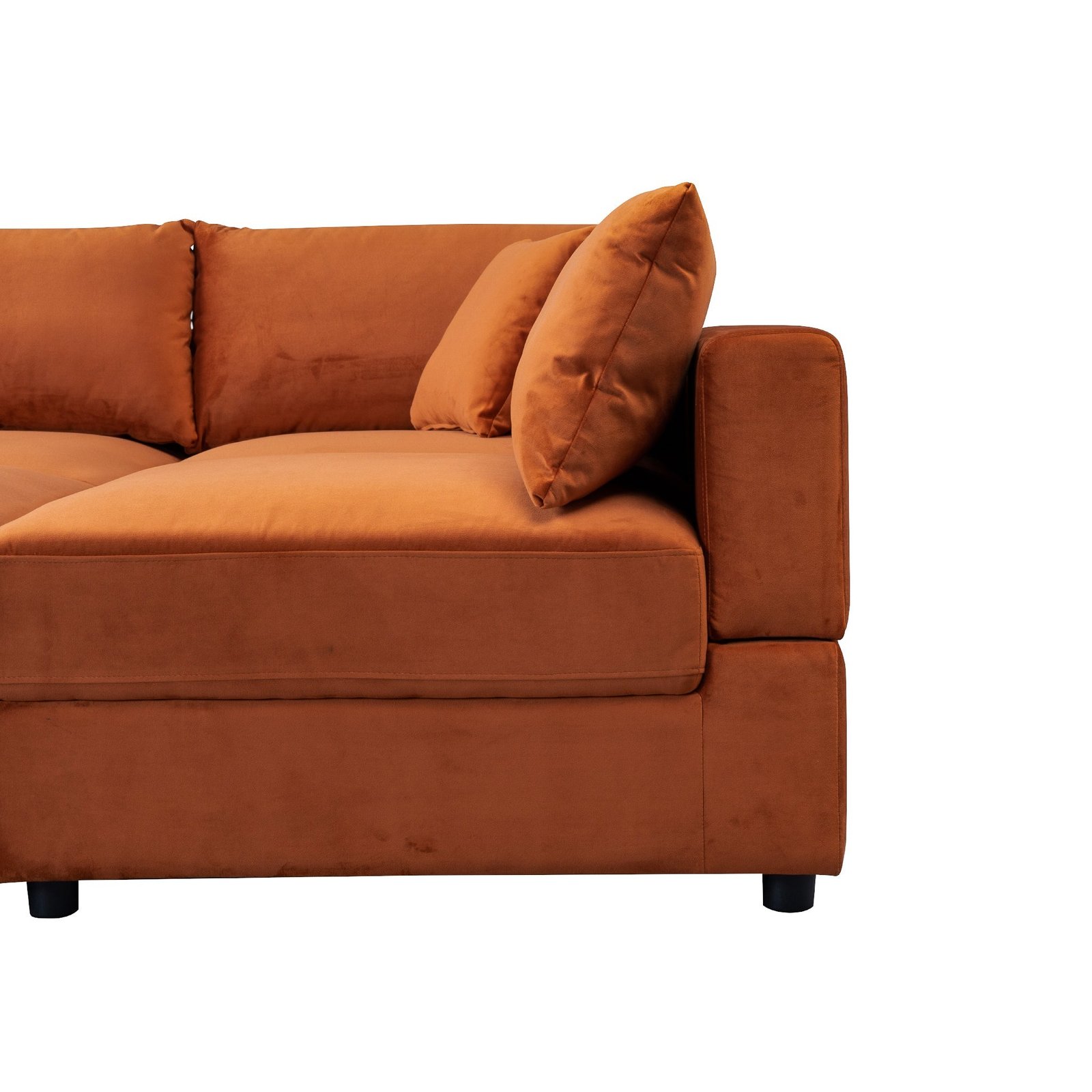 Adriana Velvet Modular Sofa
