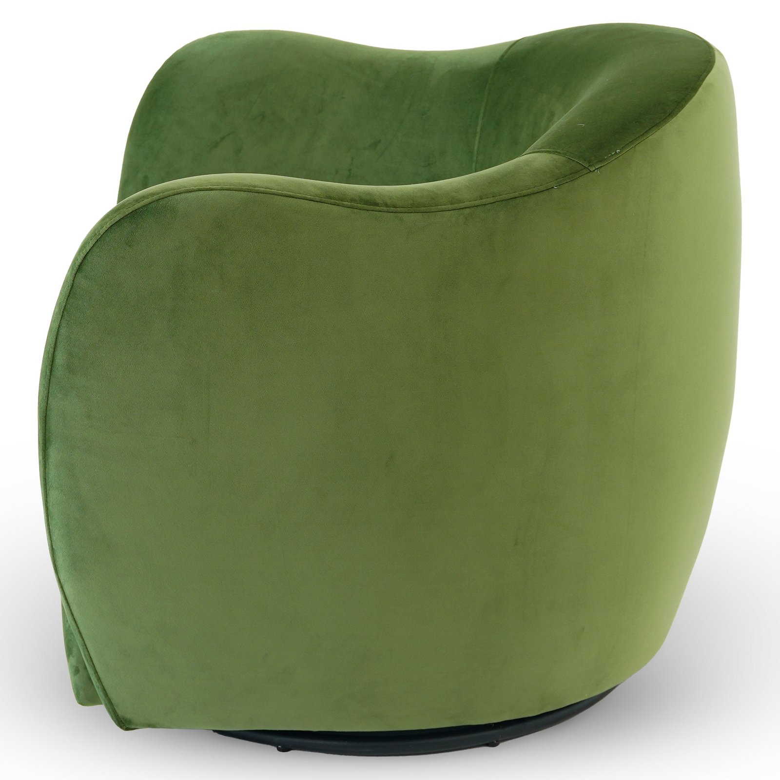 Amara Velvet Swivel Chair