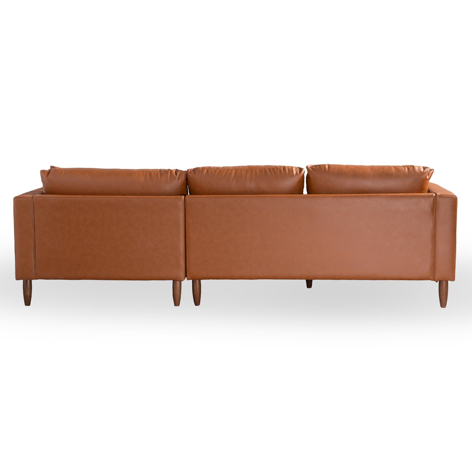 Broome Vegan Leather Sectional Sofa